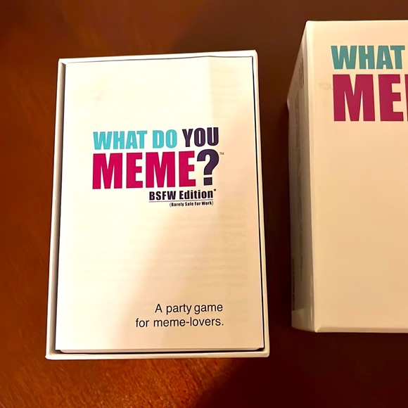 WHAT DO YOU MEME? NWOT. BSFY EDITION. Open Box - Picture 4 of 8